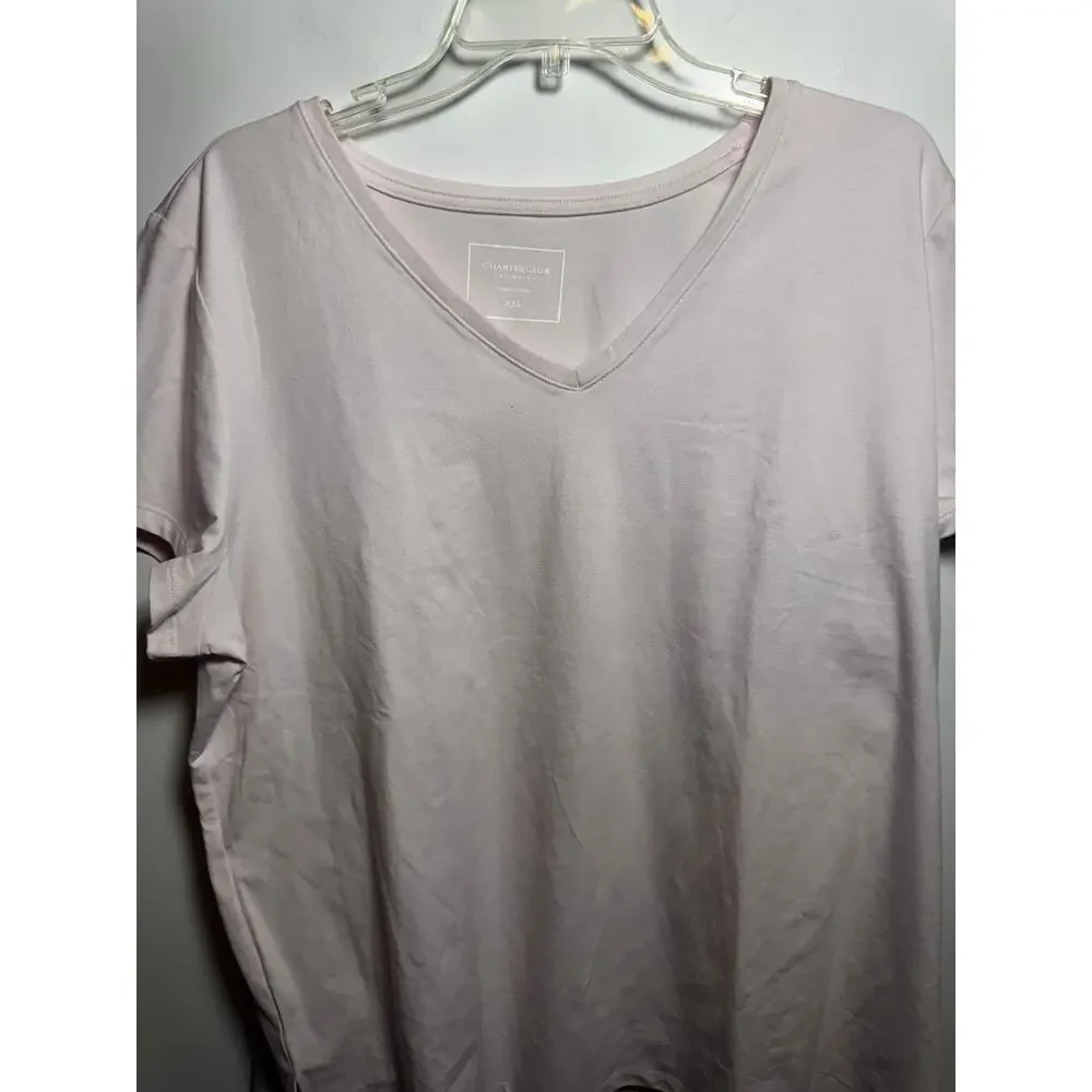 Brand New State of Day Women's Size 2XL XXL Pink Wink T-Shirt Top - Picture 3 of 7